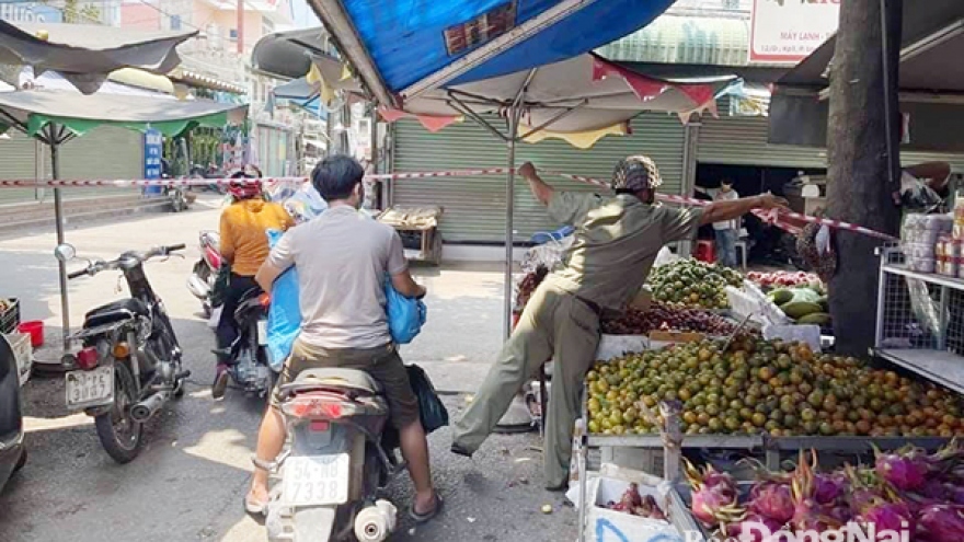 Đồng Nai phong tỏa chợ An Bình vì liên quan ca mắc Covid-19